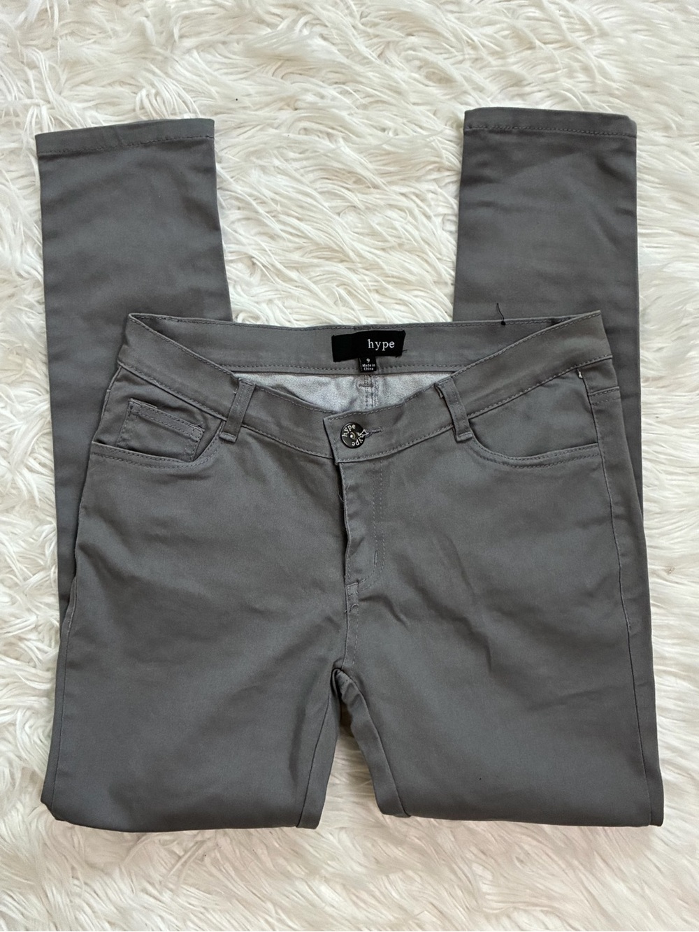 Hype Charcoal Slim Trousers